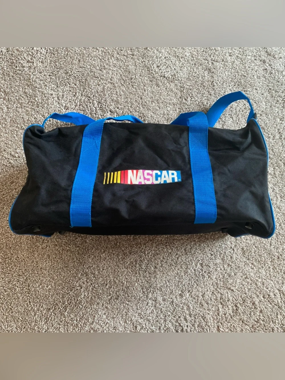 Vintage Nascar MBNA duffle bag